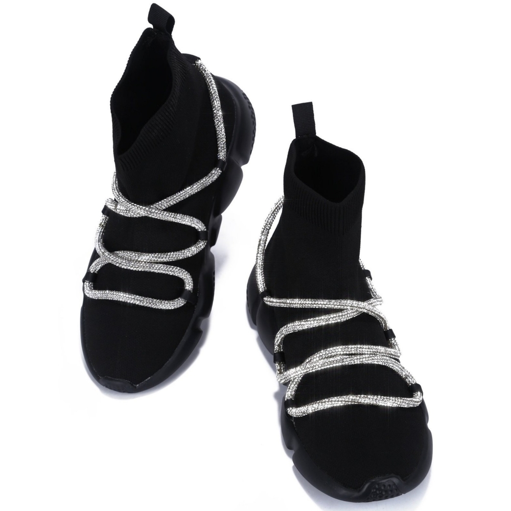 ๐๐๐๐๐๐พ๐๐๐ฟ๐๐ฅDiamond Encrusted Rope Snkr - Picture 14 of 15